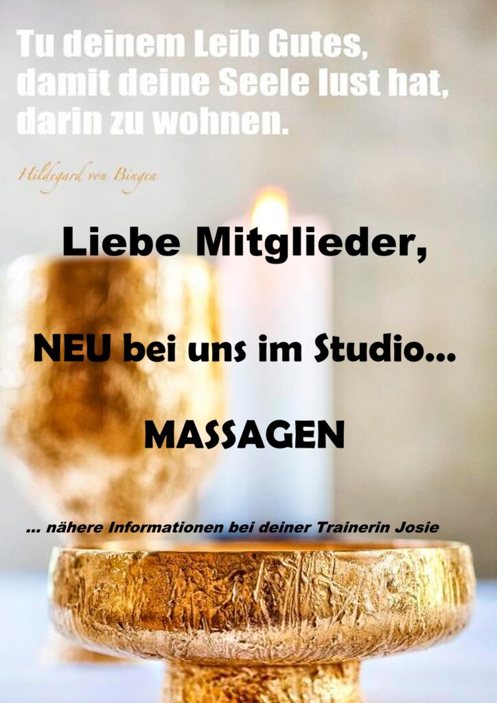 Deckblatt Massagen
